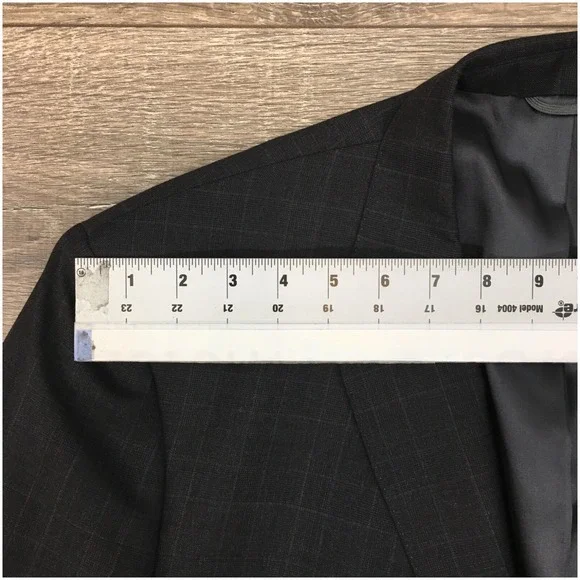 JB BRITCHES Mens Blazer Sport Coat Casual Jacket Size 46R Two Button‎ Wool Suit